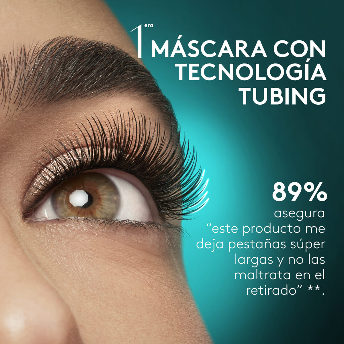 Maquillaje Mega Tubing Extensions Máscara de Pestañas de ésika - Miniatura 5