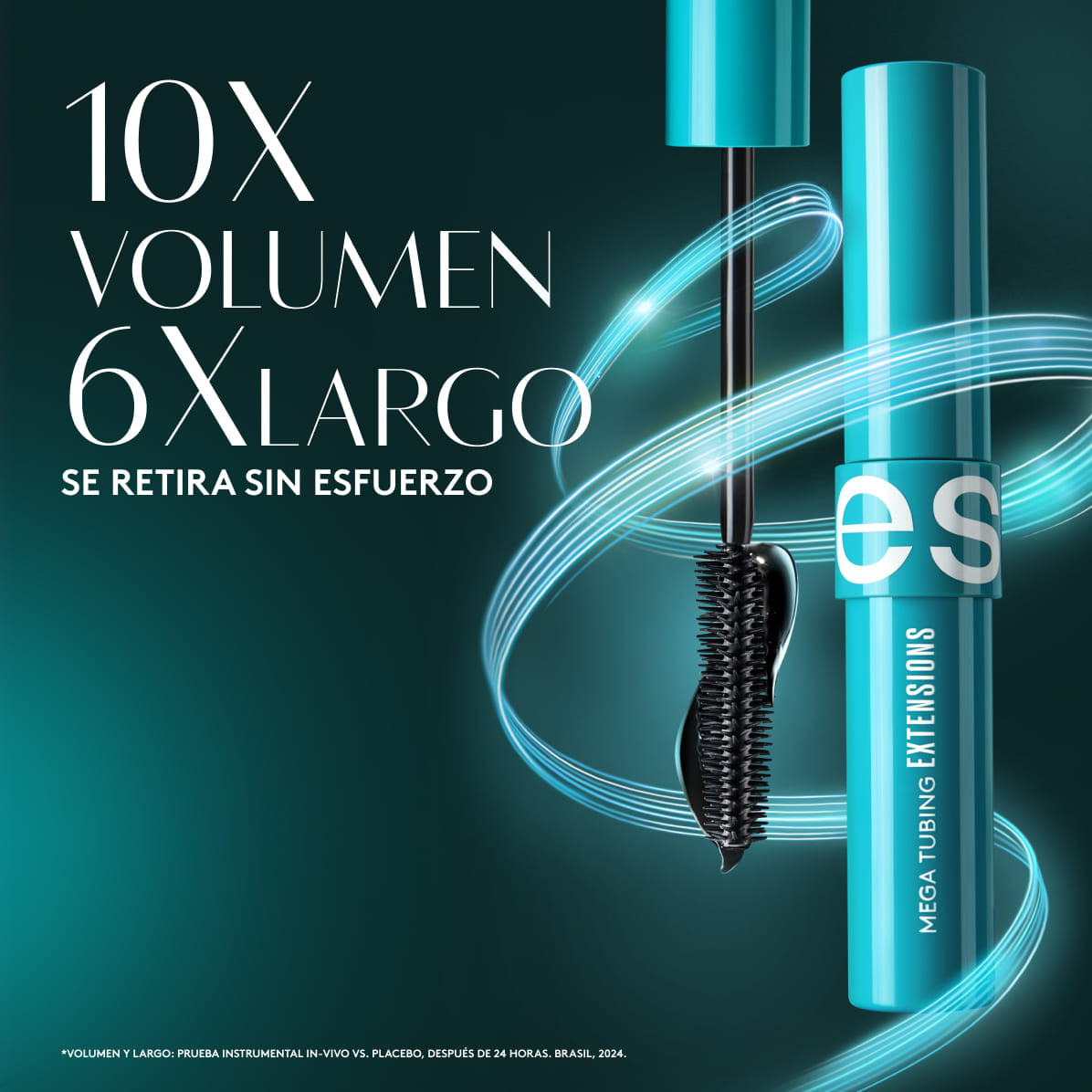 Maquillaje Mega Tubing Extensions Máscara de Pestañas de ésika - Miniatura 9