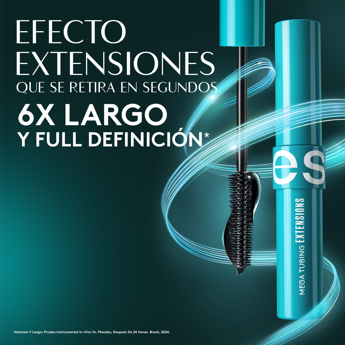 Maquillaje Mega Tubing Extensions Máscara de Pestañas de ésika - Miniatura 19