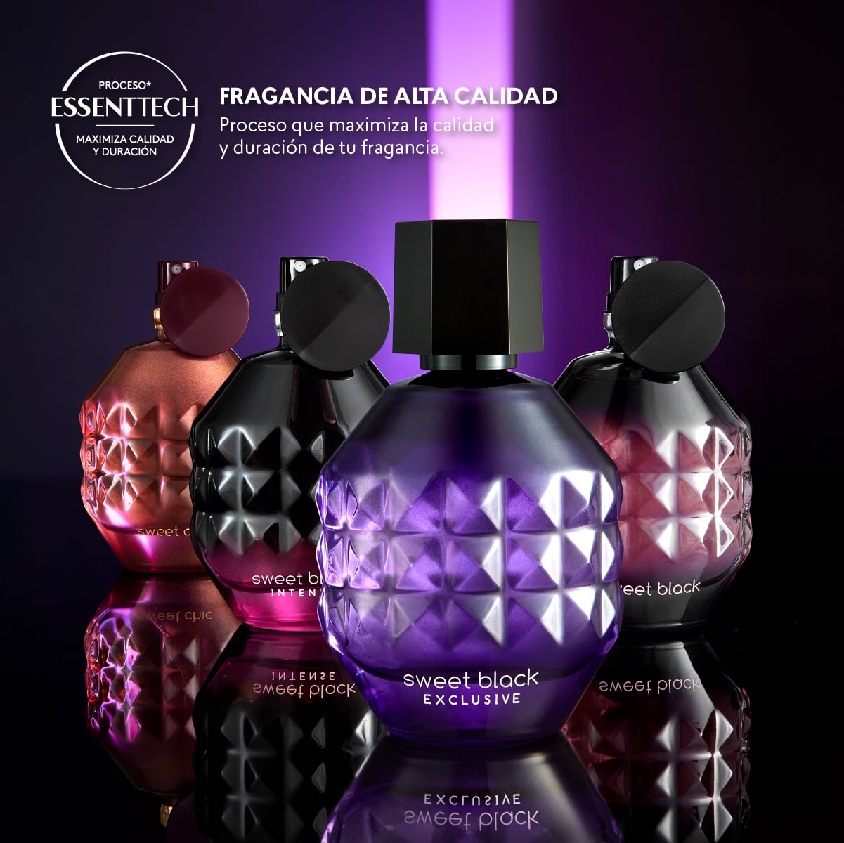 Perfume Sweet Black Exclusive, 50 ml de Cyzone - Miniatura 3
