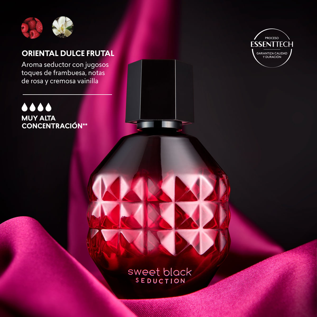 Perfume Sweet Black Seduction, 50ml de Cyzone - Miniatura 2