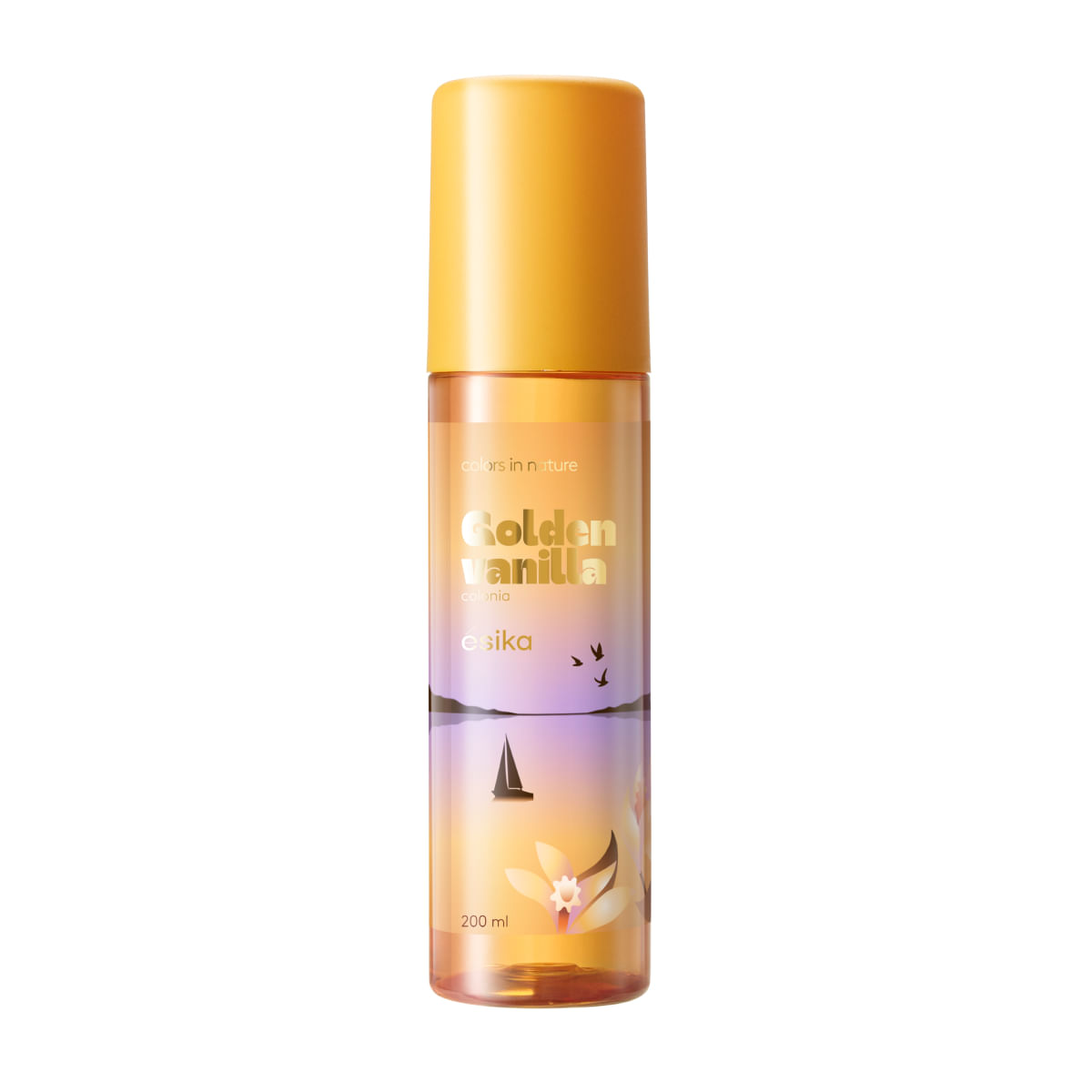 Colonia Golden Vainilla, 200 ml de ésika - Imagen 1