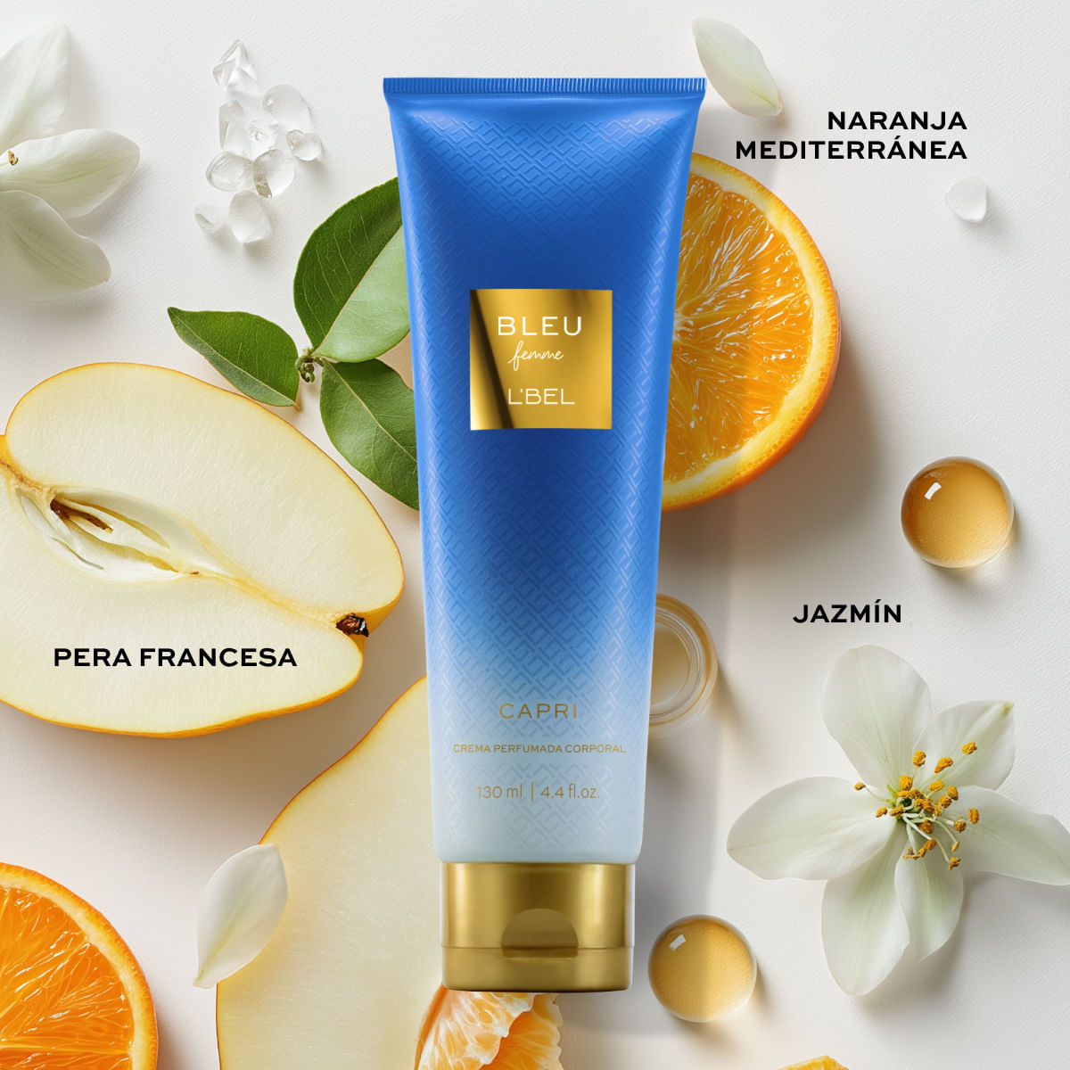 Perfume Bleu Femme Capri Crema Perfumada de LBel - Miniatura 7