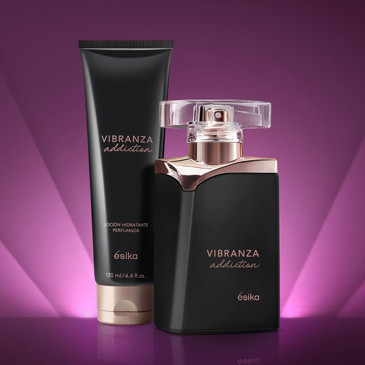 Perfume Vibranza Addiction Loción Perfumada de ésika - Miniatura 6