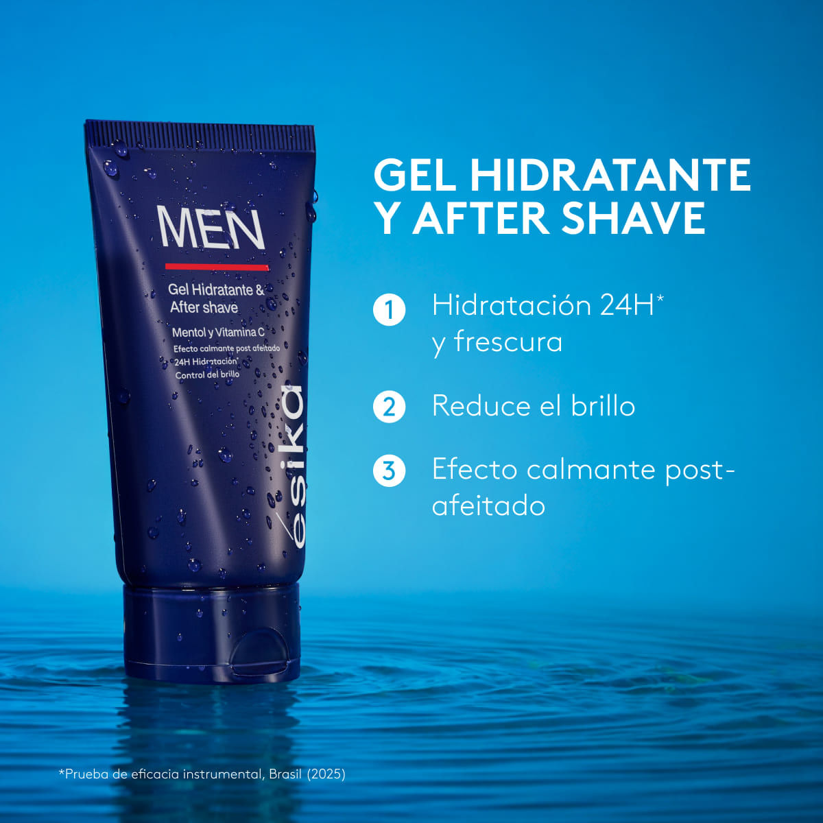 Crema Gel Hidratante y After Shave 3 en 1 ésika MEN de ésika - Miniatura 2