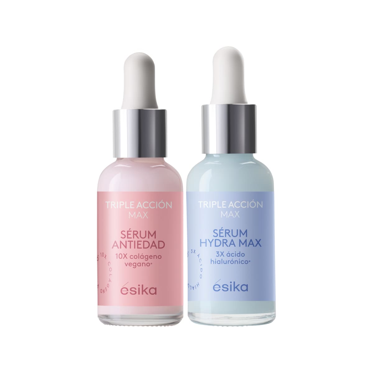 Crema Set Sérum Facial Antiedad + Hydra Max Triple Acción Max de ésika - Miniatura 1