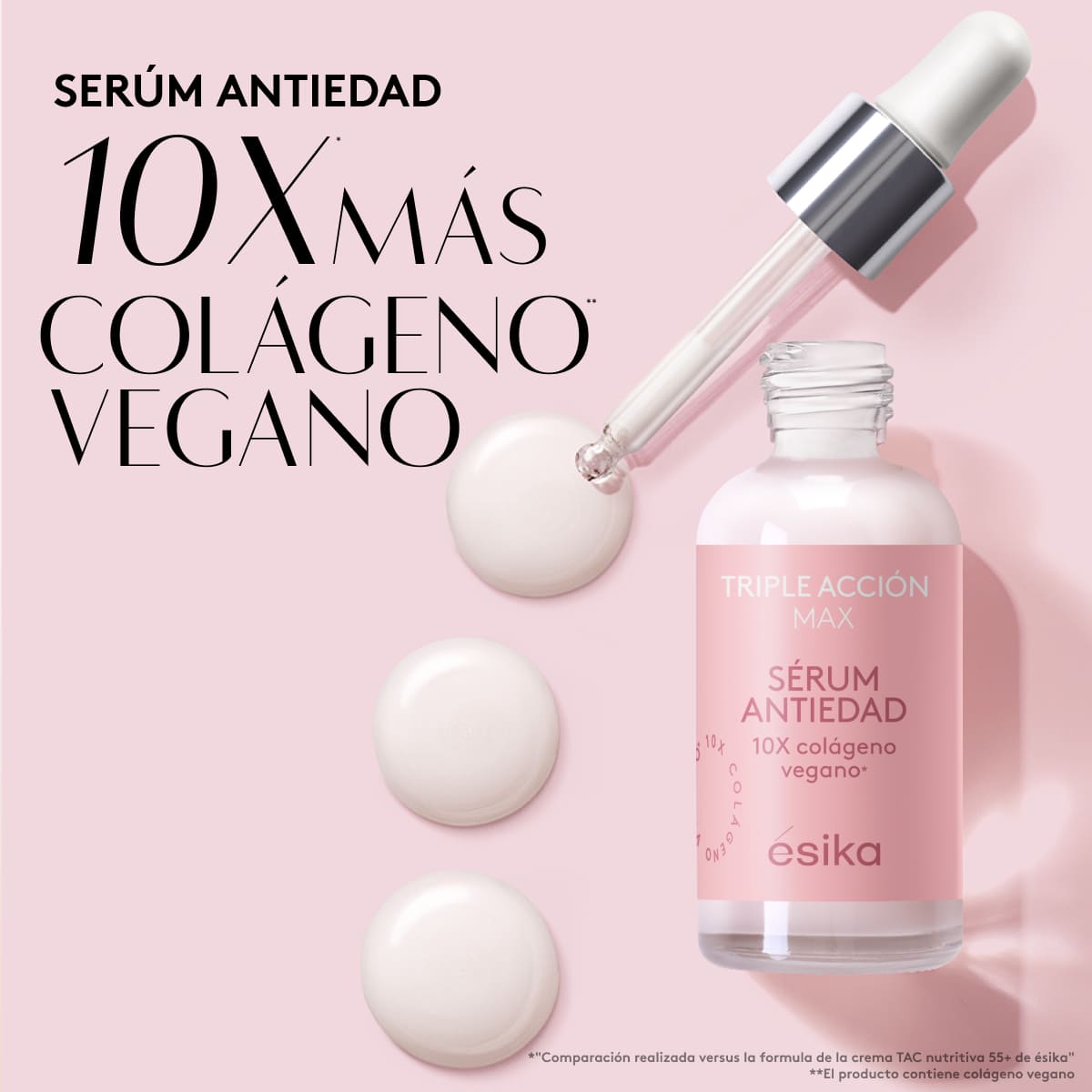 Crema Set Sérum Facial Antiedad + Hydra Max Triple Acción Max de ésika - Miniatura 2