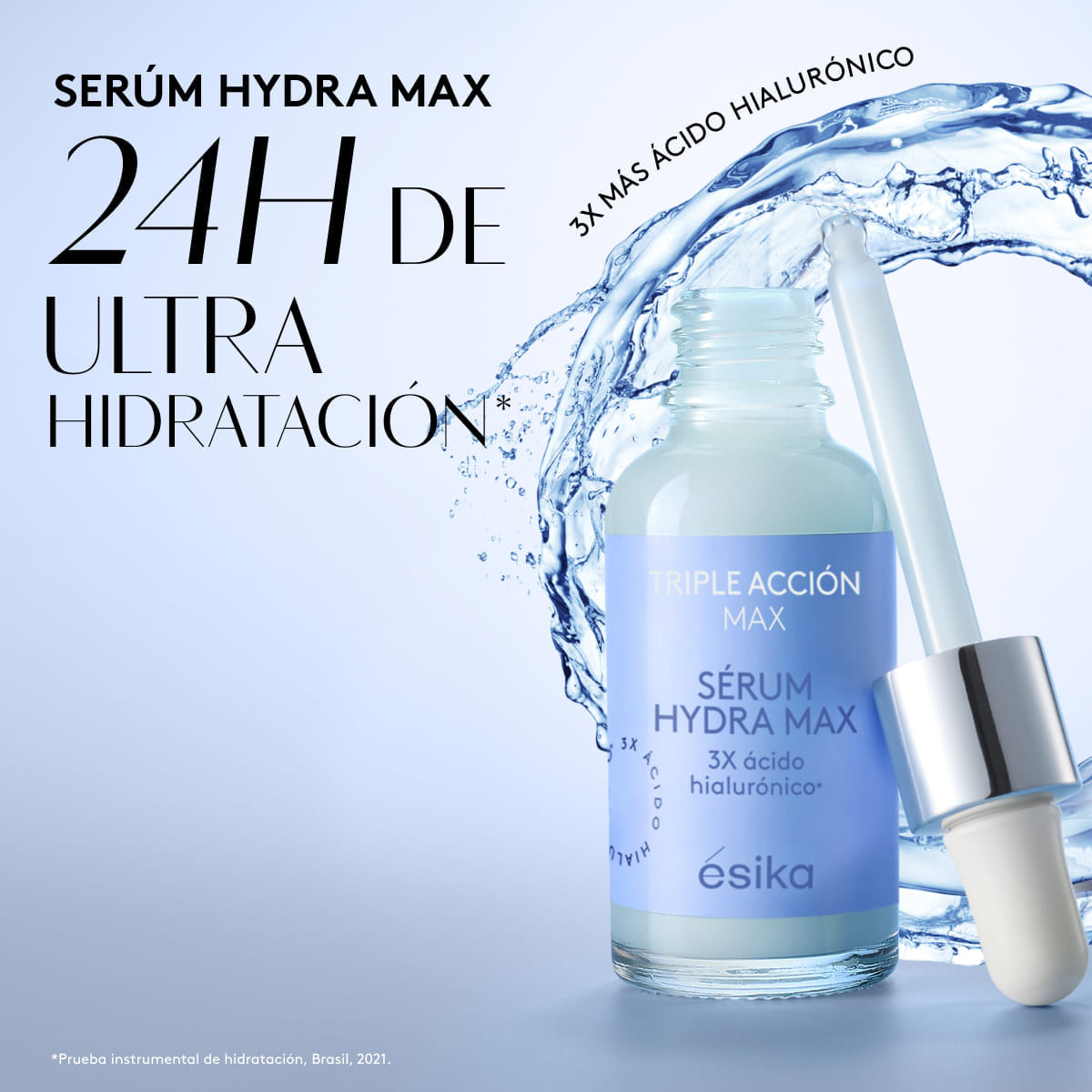 Crema Set Sérum Facial Antiedad + Hydra Max Triple Acción Max de ésika - Miniatura 3
